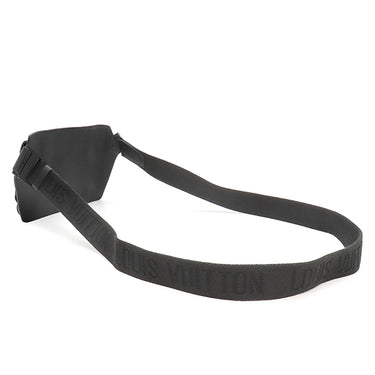 ルイヴィトン LOUIS VUITTON テイクオフ スリング M57081 ブラック グレインレザー ボディバッグ ブラック金具 ウエストバック 黒