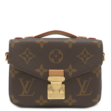 ルイヴィトン LOUIS VUITTON ミクロ メティス M81267 モノグラム モノグラムキャンバス ショルダーバッグ ゴールド金具 チェーンショルダー