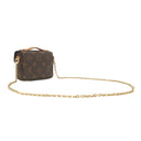 ルイヴィトン LOUIS VUITTON ミクロ メティス M81267 モノグラム モノグラムキャンバス ショルダーバッグ ゴールド金具 チェーンショルダー