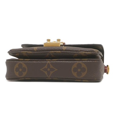 ルイヴィトン LOUIS VUITTON ミクロ メティス M81267 モノグラム モノグラムキャンバス ショルダーバッグ ゴールド金具 チェーンショルダー