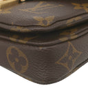 ルイヴィトン LOUIS VUITTON ミクロ メティス M81267 モノグラム モノグラムキャンバス ショルダーバッグ ゴールド金具 チェーンショルダー