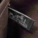 エルメス HERMES ヴァルパライソPM アヴァンヌ トワルシェブロン レザー ハンドバッグ シルバー金具 茶