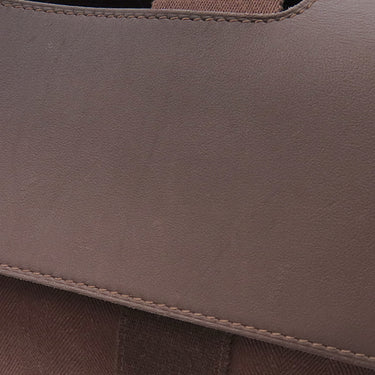 エルメス HERMES ヴァルパライソPM アヴァンヌ トワルシェブロン レザー ハンドバッグ シルバー金具 茶