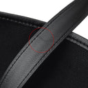 エルメス HERMES パスパス 35 マリン×ブラック キャンバス ヴォーバレニア トワルゴエラン トートバッグ シルバー金具 紺 黒 トート 2WAYバッグ