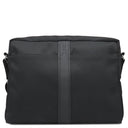 エルメス HERMES アカプルコ バサス MM ブラック トワルシェブロン レザー ショルダーバッグ シルバー金具 黒