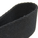 エルメス HERMES アカプルコ バサス MM ブラック トワルシェブロン レザー ショルダーバッグ シルバー金具 黒