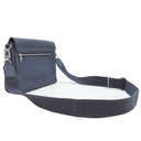 ルイヴィトン LOUIS VUITTON テイクオフ メッセンジャー M21363 ネイビー レザー アエログラムレザー ショルダーバッグ シルバー金具 紺 アエログラム