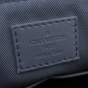 ルイヴィトン LOUIS VUITTON テイクオフ メッセンジャー M21363 ネイビー レザー アエログラムレザー ショルダーバッグ シルバー金具 紺 アエログラム