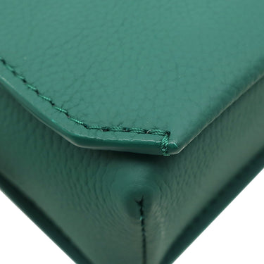 ルイヴィトン LOUIS VUITTON ファストライン ウェアブル ウォレット M82367 エヴァーグリーン カーフ ショルダーバッグ シルバー金具 緑