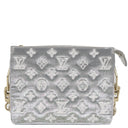 ルイヴィトン LOUIS VUITTON クッサン BB M59599 シルバー ラムスキン 2WAYバッグ ゴールド金具 ショルダー ハンドバッグ