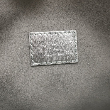 ルイヴィトン LOUIS VUITTON クッサン BB M59599 シルバー ラムスキン 2WAYバッグ ゴールド金具 ショルダー ハンドバッグ