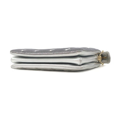 ルイヴィトン LOUIS VUITTON クッサン BB M59599 シルバー ラムスキン 2WAYバッグ ゴールド金具 ショルダー ハンドバッグ