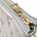 ルイヴィトン LOUIS VUITTON クッサン BB M59599 シルバー ラムスキン 2WAYバッグ ゴールド金具 ショルダー ハンドバッグ