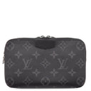 ルイヴィトン LOUIS VUITTON アルファ ウエアラブル ウォレット M81260 モノグラムエクリプス レザー モノグラムエクリプスキャンバス ショルダーバッグ シルバー金具 グレー