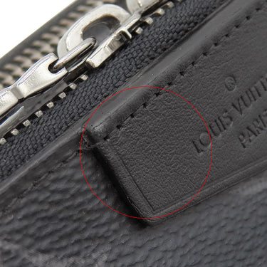 ルイヴィトン LOUIS VUITTON アルファ ウエアラブル ウォレット M81260 モノグラムエクリプス レザー モノグラムエクリプスキャンバス ショルダーバッグ シルバー金具 グレー
