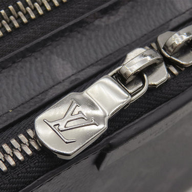 ルイヴィトン LOUIS VUITTON アルファ ウエアラブル ウォレット M81260 モノグラムエクリプス レザー モノグラムエクリプスキャンバス ショルダーバッグ シルバー金具 グレー