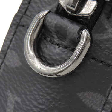 ルイヴィトン LOUIS VUITTON アルファ ウエアラブル ウォレット M81260 モノグラムエクリプス レザー モノグラムエクリプスキャンバス ショルダーバッグ シルバー金具 グレー