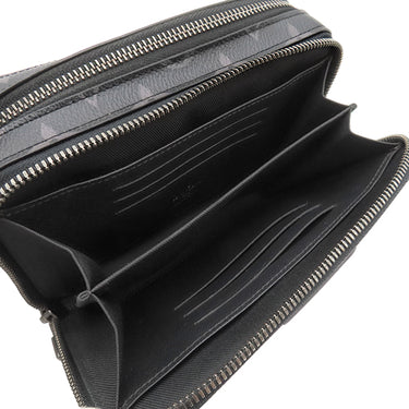ルイヴィトン LOUIS VUITTON アルファ ウエアラブル ウォレット M81260 モノグラムエクリプス レザー モノグラムエクリプスキャンバス ショルダーバッグ シルバー金具 グレー