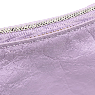 バレンシアガ BALENCIAGA ルカゴール XS 695814 5304 0 203437 パープル レザー ショルダーバッグ シルバー金具 Le Cagole チェーンショルダー