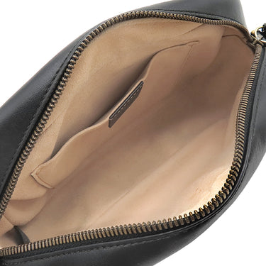グッチ GUCCI スモール カメラバッグ 447632 ブラック レザー シェブロンキルティングレザー ショルダーバッグ ゴールド金具 キルティングショルダー
