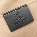 グッチ GUCCI スモール カメラバッグ 447632 ブラック レザー シェブロンキルティングレザー ショルダーバッグ ゴールド金具 キルティングショルダー