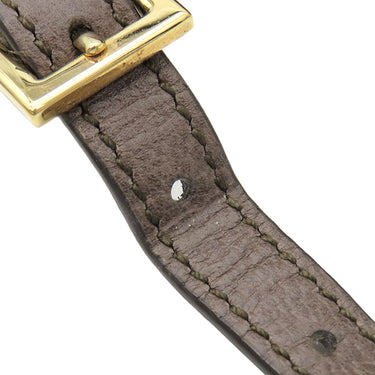 グッチ GUCCI GGショルダーバッグ 499621 ベージュ×エボニー レザー GGスプリームキャンバス ショルダーバッグ ゴールド金具 茶 緑 赤 シェリーライン