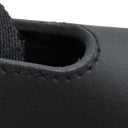 エルメス HERMES ヴァルパライソ PM ブラック トワルシェブロン レザー ハンドバッグ シルバー金具 黒 キャンバス