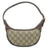 グッチ GUCCI オフディア GG ミニ バッグ 658551 ベージュ×エボニー GGスプリームキャンバス ショルダーバッグ ゴールド金具 ウェブストライプ