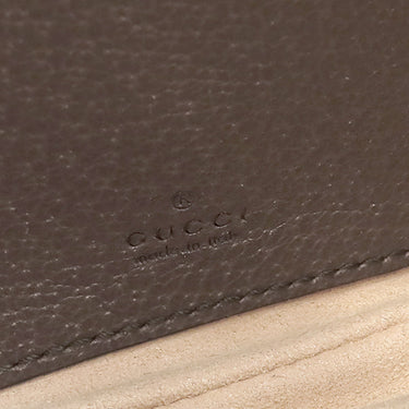 グッチ GUCCI オフディア GG ミニ バッグ 658551 ベージュ×エボニー GGスプリームキャンバス ショルダーバッグ ゴールド金具 ウェブストライプ