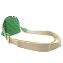 グッチ GUCCI GGマトラッセ 702229 グリーン レザー ショルダーバッグ ゴールド金具 緑 チェーンショルダー ダブルG