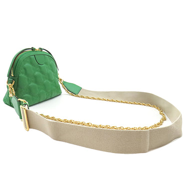 グッチ GUCCI GGマトラッセ 702229 グリーン レザー ショルダーバッグ ゴールド金具 緑 チェーンショルダー ダブルG