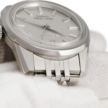 腕時計 セイコー SEIKO キングセイコー SDKS003 6R31-00D0 自動巻き メンズ KSK シルバー バー ライターカット