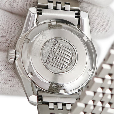 腕時計 セイコー SEIKO キングセイコー SDKS003 6R31-00D0 自動巻き メンズ KSK シルバー バー ライターカット