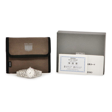 腕時計 セイコー SEIKO キングセイコー SDKS003 6R31-00D0 自動巻き メンズ KSK シルバー バー ライターカット