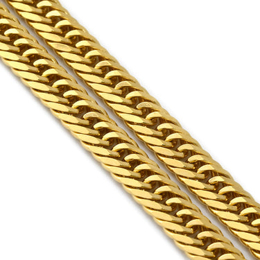 喜平 KIHEI K18 18金 50cm 30.4g 8面 トリプル イエローゴールド K18YG ネックレス 造幣局検定マーク ※ショッピングローン対応していません