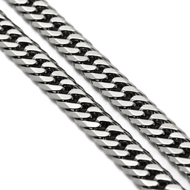 喜平 KIHEI pt1000 50cm 35.9g 6面 ダブル Ｗ プラチナシルバー Pt1000 ネックレス 造幣局検定マーク ※ショッピングローン対応していません。