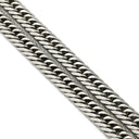 喜平 KIHEI pt900 50.3cm 84.1g 8面 トリプル プラチナシルバー Pt900 ネックレス 造幣局検定マーク ※ショッピングローン対応していません。