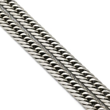 喜平 KIHEI pt900 50.3cm 84.1g 8面 トリプル プラチナシルバー Pt900 ネックレス 造幣局検定マーク ※ショッピングローン対応していません。