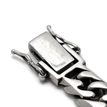 喜平 KIHEI PT850 21.5cm 69.8g 6面 ダブル Ｗ プラチナシルバー Pt850 ブレスレット 造幣局検定マーク ※ショッピングローン対応していません