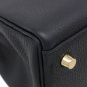 エルメス HERMES ケリー25 内縫い ブラック トゴ 2WAYバッグ シャンパンゴールド金具 新品 未使用 黒 ショルダー ハンドバッグ