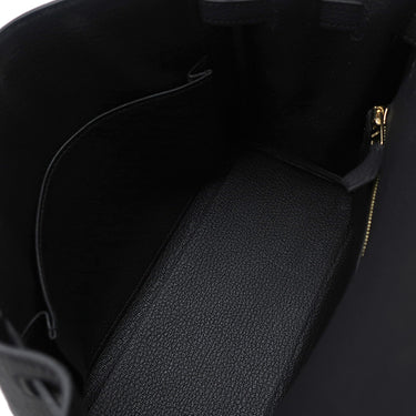 エルメス HERMES ケリー25 内縫い ブラック トゴ 2WAYバッグ シャンパンゴールド金具 新品 未使用 黒 ショルダー ハンドバッグ