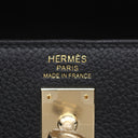 エルメス HERMES ケリー25 内縫い ブラック トゴ 2WAYバッグ シャンパンゴールド金具 新品 未使用 黒 ショルダー ハンドバッグ