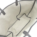 ゴヤール GOYARD サンルイ PM グレー PVCコーティングキャンバス ゴヤールディンキャンバス シュヴロッシュカーフスキン トートバッグ シルバー金具 SAC SAINT LOUIS PM リバーシブル ヘリンボーン フレンチブルドッグ