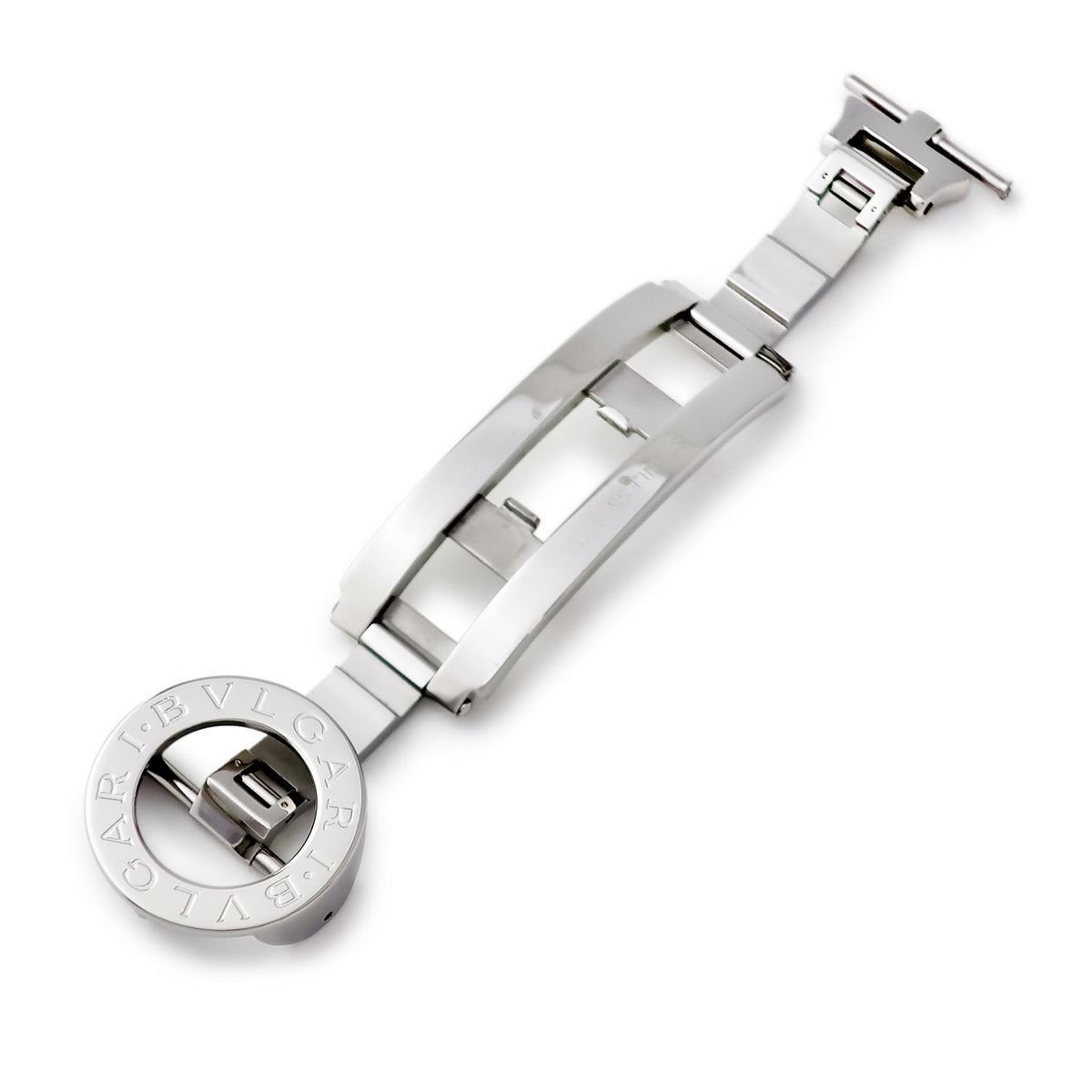 ブルガリ BVLGARI 純正 Dバックル シルバー ステンレススチール 腕時計
