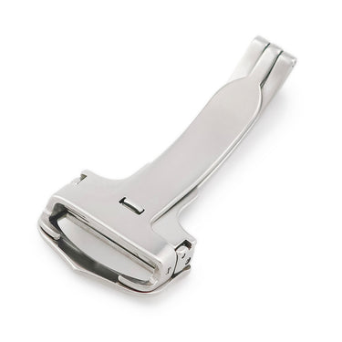 カルティエ Cartier 純正 シルバー ステンレススチール 腕時計パーツ 18mm幅対応 Dバックル ステンレス スチール SS フォールディング パーツ 替え 交換 予備 シルバー 銀