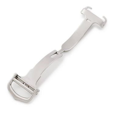 カルティエ Cartier 純正 シルバー ステンレススチール 腕時計パーツ 18mm幅対応 Dバックル ステンレス スチール SS フォールディング パーツ 替え 交換 予備 シルバー 銀