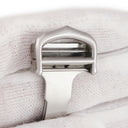 カルティエ Cartier 純正 シルバー ステンレススチール 腕時計パーツ 18mm幅対応 Dバックル ステンレス スチール SS フォールディング パーツ 替え 交換 予備 シルバー 銀