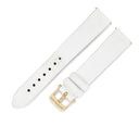 ヴァンクリーフアーペル Van Cleef & Arpels ホワイト サテン K18PG 腕時計パーツ 純正 サテン ベルト ストラップ 16ｍｍ 白 ホワイト 純正K18PG無垢製尾錠付き