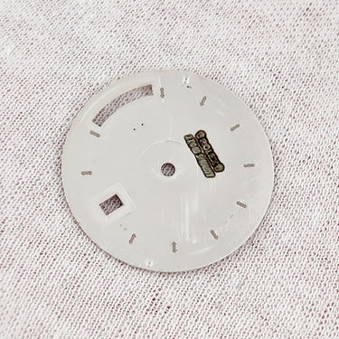 ロレックス ROLEX 純正 デイデイト 118239 118209用 ダイアル シルバー ステンレススチール 腕時計パーツ 三針付き 文字盤 シルバー 部品 替え 交換 パーツ 美品 28ｍｍ