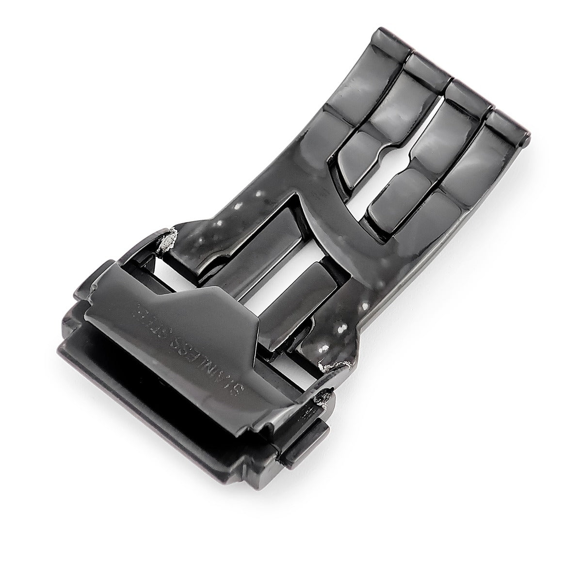 ウブロ HUBLOT 純正 Dバックル ブラック ステンレススチール ブラック